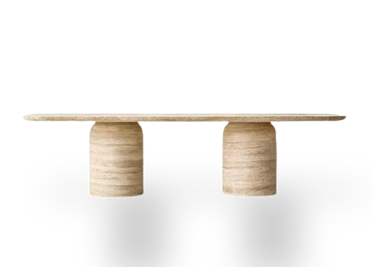 Cavara Taverine Dining Table