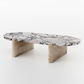 Rocca Oval Marble Coffee Table